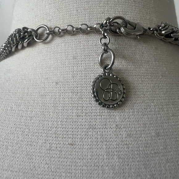 Jessica Simpson Silver Statement Chain Necklace - Picture 6 of 7